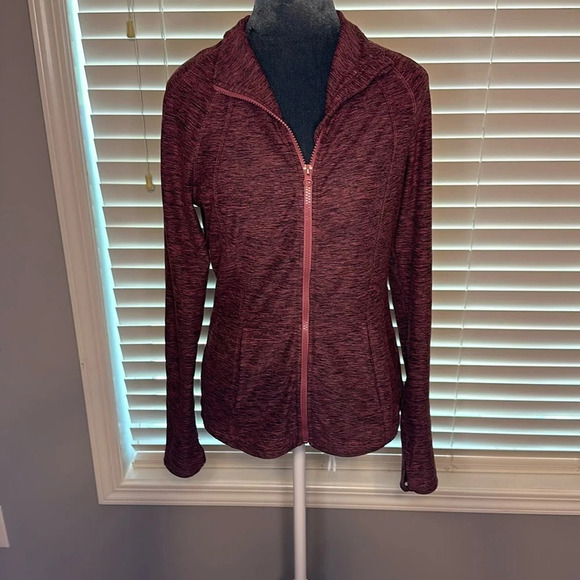 Yogalicious Lux Zip-Up Jacket Size Medium Style JY87241 - Picture 3 of 12